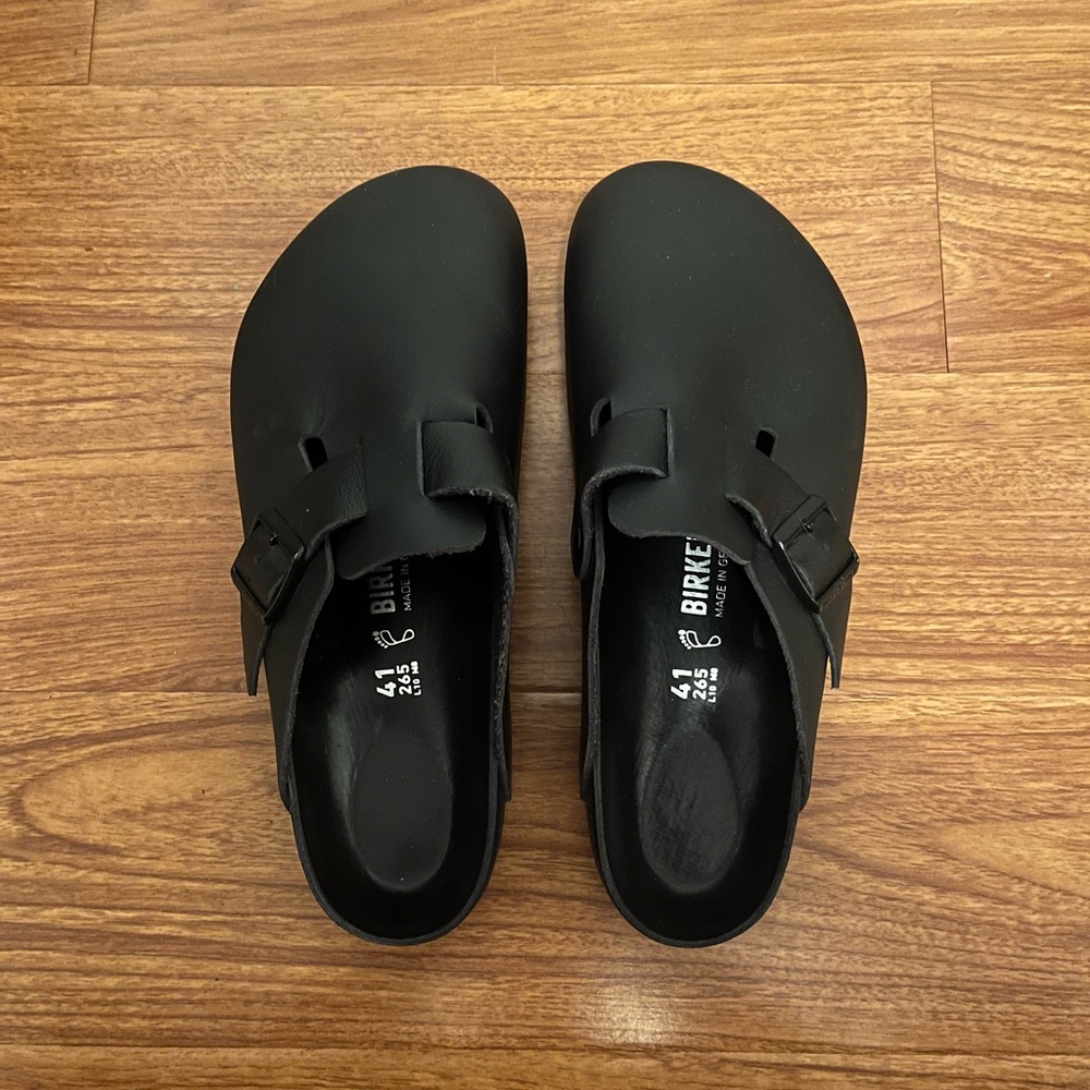 Birkenstock Black Mules & Clogs